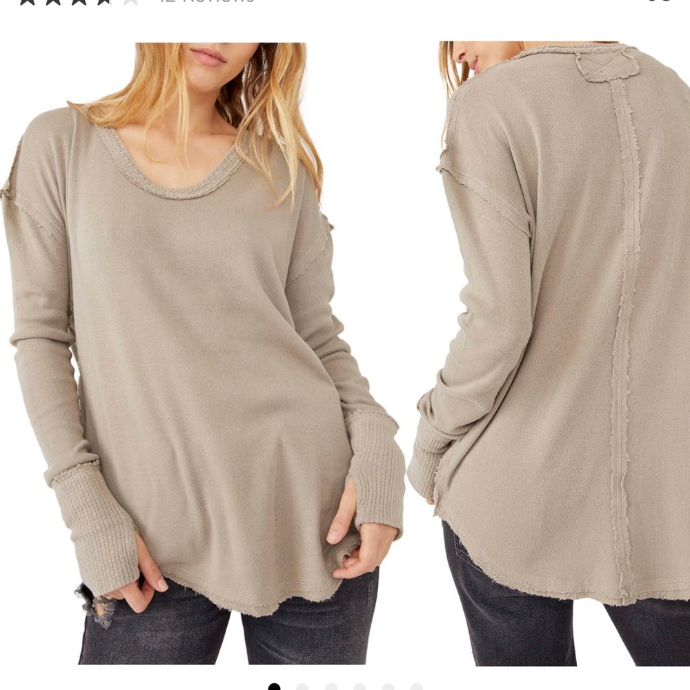 FP Colby Raw Edge Top